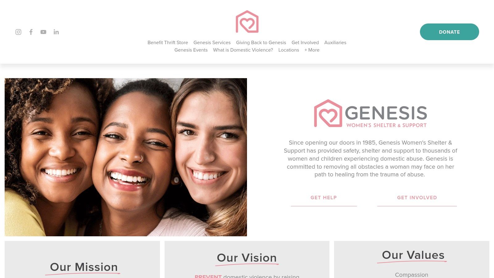 Genesis Women’s Shelter & Support